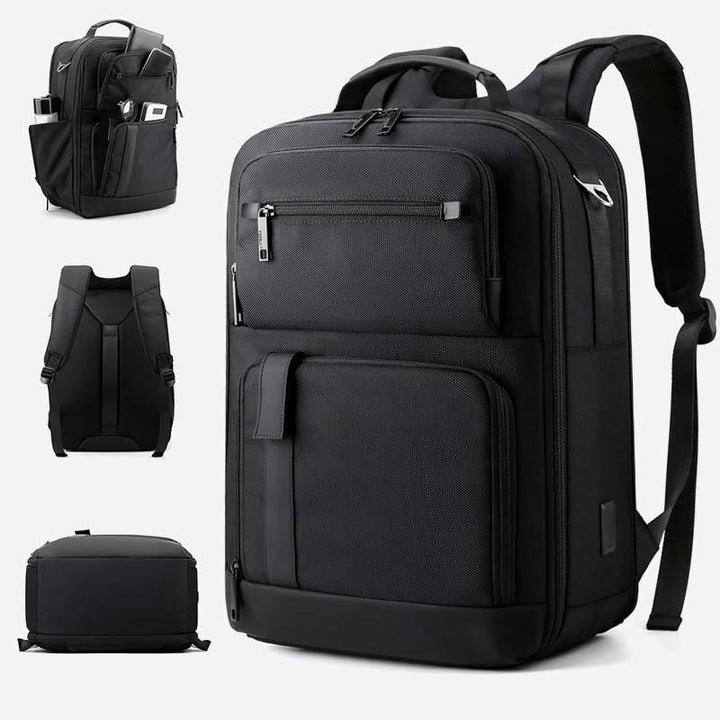 Rucksack für Herren, für Geschäftsreisen, Laptop, Schultasche mit großem Fassungsvermögen