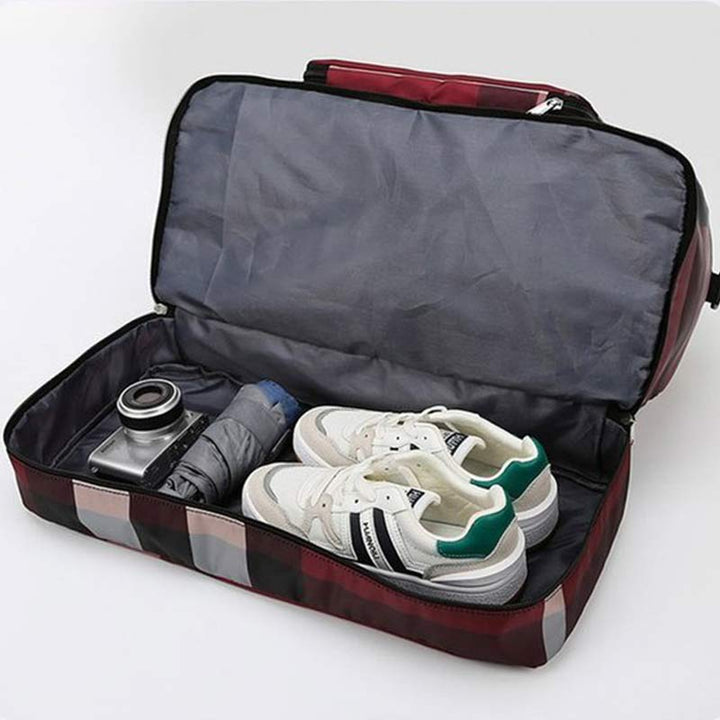 Reisetasche, Sporttasche, Umhängetasche, Reisetasche mit Schuhfach 