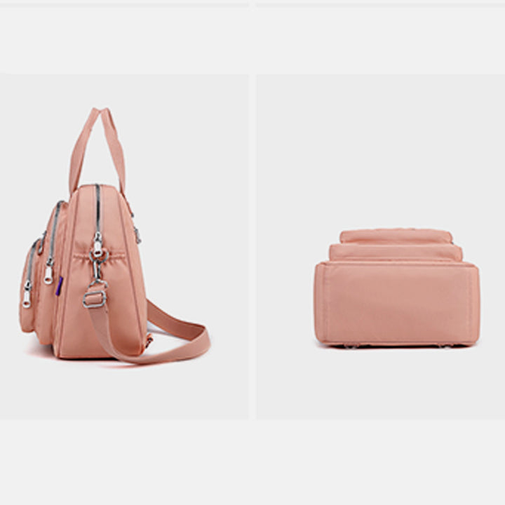 Multifunktionale leichte Prägung Elegante Handtasche Umhängetasche Rucksack