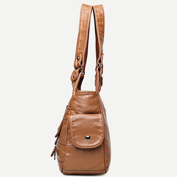 Damen Handtasche und Geldbörse Große Hobo Bag mit Doppelfach
