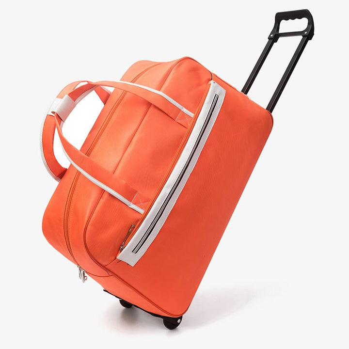 Zugstange Gepäck Damen Herren Minimalistische Geschäftsreise Reisetasche