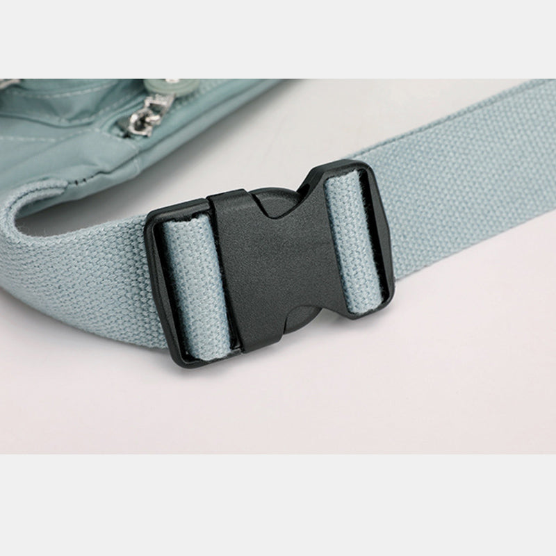Leichte Umhängetasche mit mehreren Taschen, verstellbare Hüfttasche, Handytasche