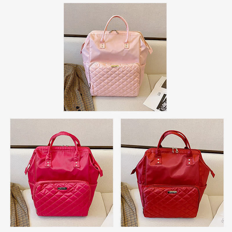 Abnehmbarer Reiserucksack mit Zugstange, Reisetasche für Damen und Herren