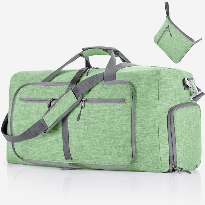 Aufbewahrungstasche für unterwegs, zusammenklappbar, tragbar, große Kapazität, Fitness-Reisetasche