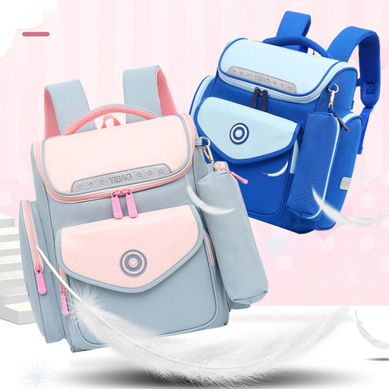 Kinderrucksack für Jungen, Grundschule, Büchertasche, Federmäppchen, Bleistiftbeutel