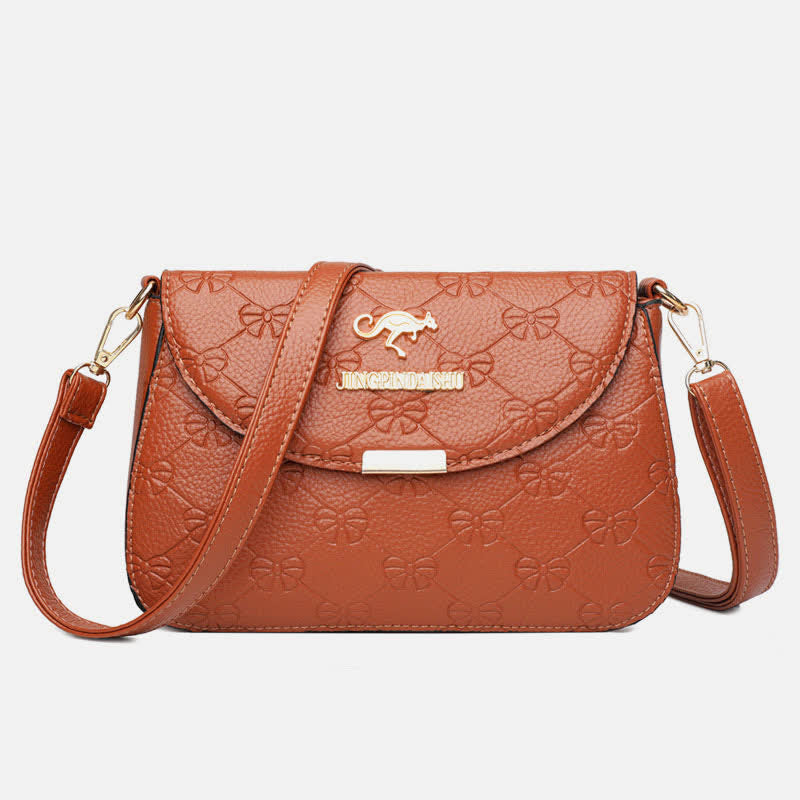 Kleine Umhängetaschen für Frauen Leder Schulter Geldbörsen PU Casual Handtasche