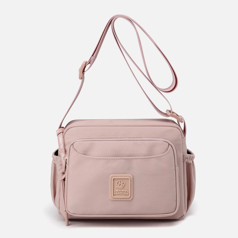 Kleine lässige Umhängetasche aus Nylon für Damen