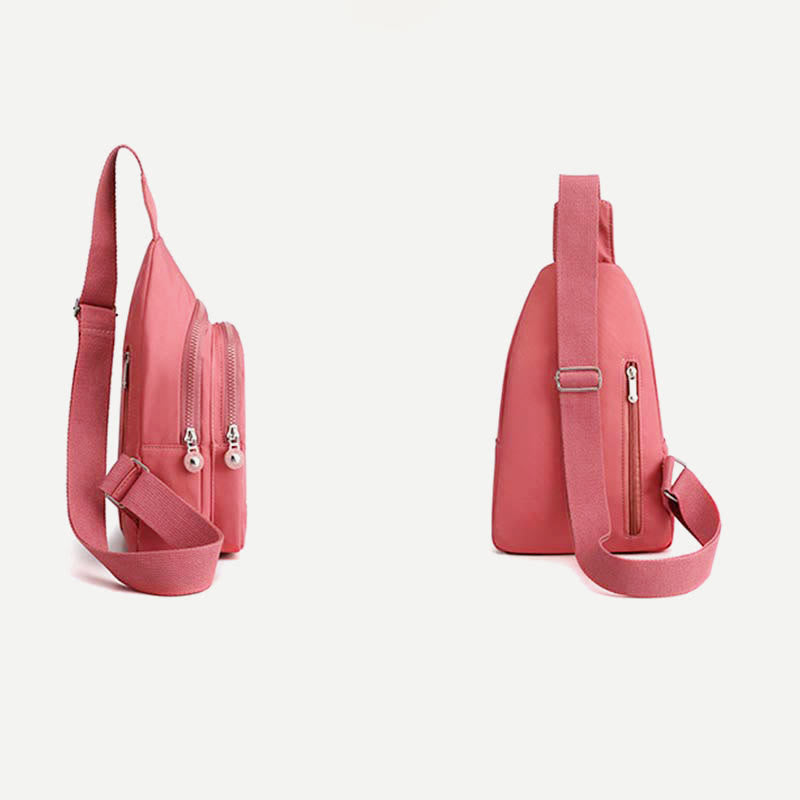 Schultertasche für Damen, großes Fassungsvermögen, wasserdicht, lässige Umhängetasche aus Nylon