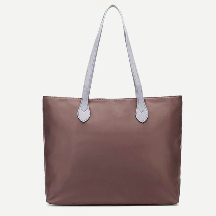 Damen-Tragetasche, große Kapazität, Umhängetasche, Tragegriff oben, Handtasche