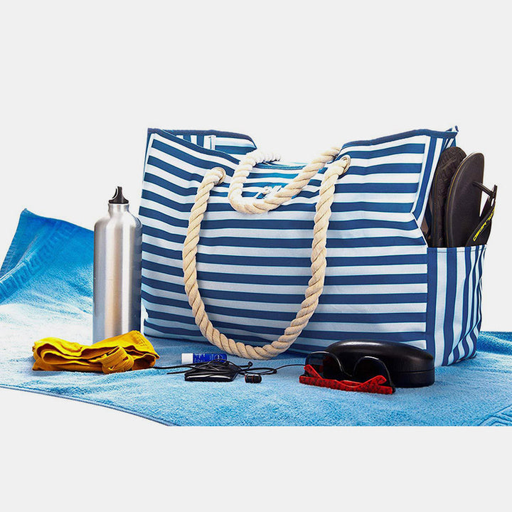 Extra große Strandtasche, wasserdicht, sanddicht, für Schwimmbecken, Handtasche