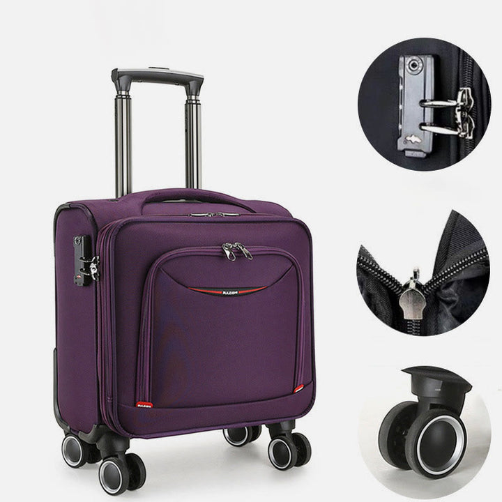 Kleiner Gepäcktrolley, multifunktionale Oxford-Rolltasche für die Reise