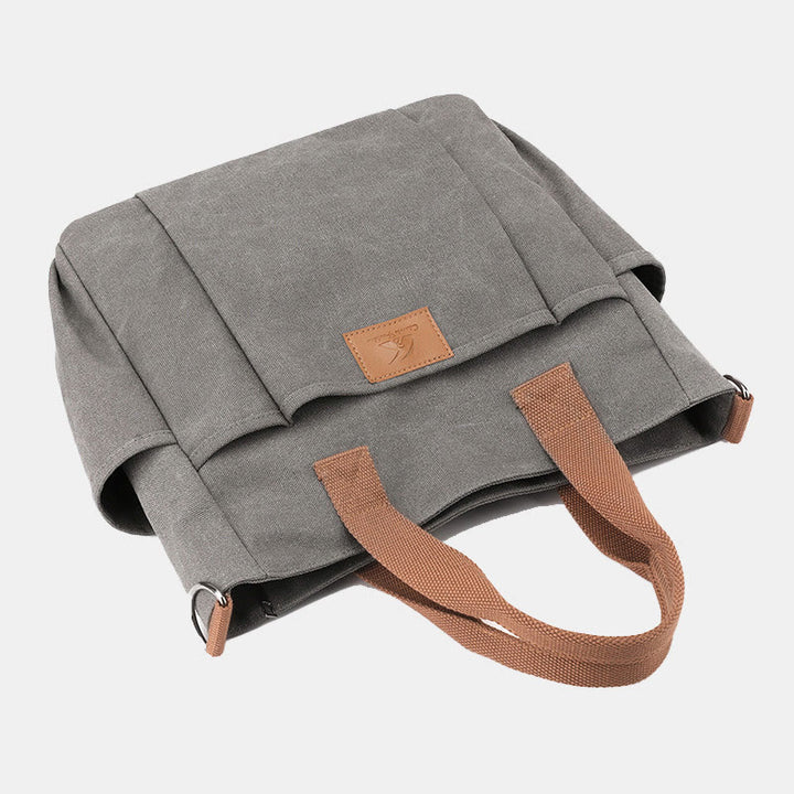 Damen Canvas Handtasche mit mehreren Taschen, wichtige Umhängetasche