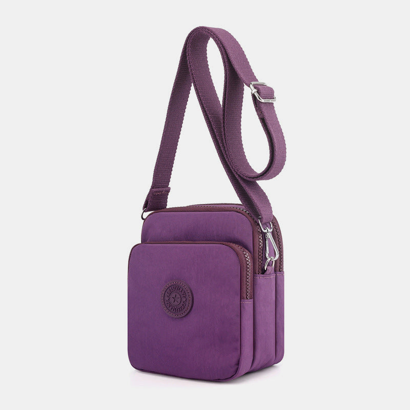 Wasserdichte, leichte, kleine Umhängetasche mit mehreren Taschen