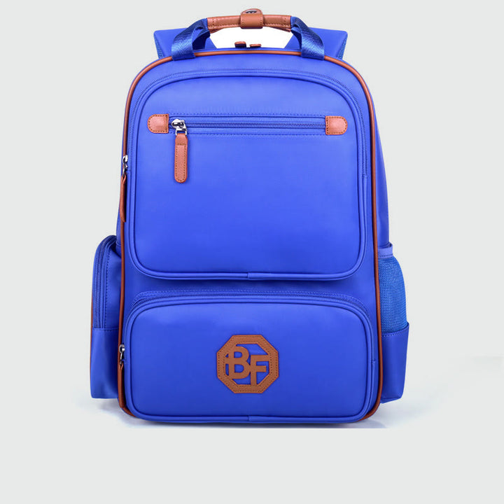 Rucksack für Schulkinder, großes Fassungsvermögen, wasserdichter Tagesrucksack aus Stoff