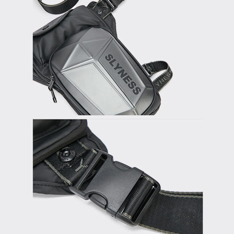 Hüfttasche für Herren, wasserdicht, lässig, Outdoor-Beintasche