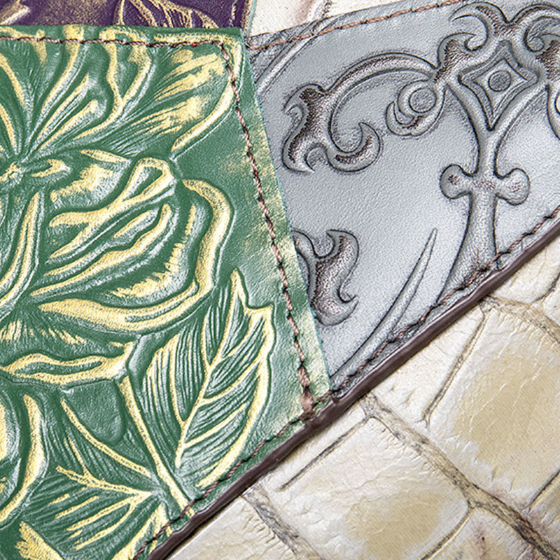 Handytasche für Damen Vintage Custom Mini Umhängetasche aus Rindsleder