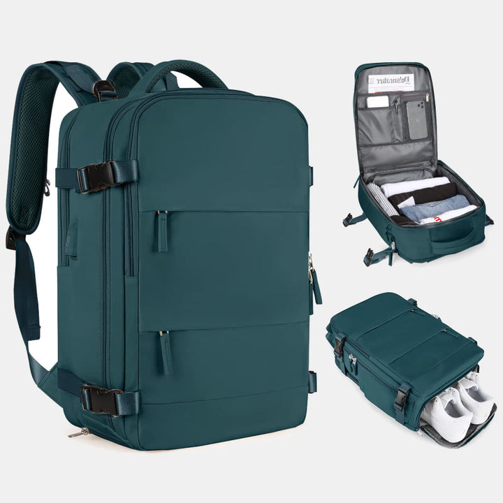 Rucksack mit mehreren Taschen für Frauen und Mädchen, Reise-Laptop-Rucksack, College-Büchertasche
