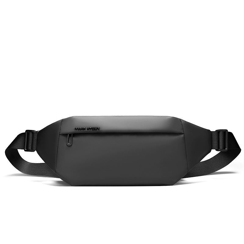 Kleine Brusttasche für Herren, funktionaler, wasserdichter, lässiger Tagesrucksack, Sling-Umhängetasche