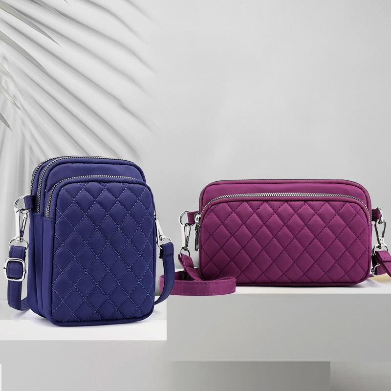 Umhängetasche mit großem Fassungsvermögen und mehreren Taschen