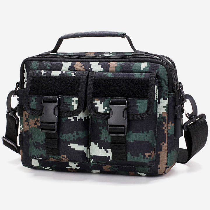 Wasserdichte Messenger-Tasche für Outdoor-Aktivitäten mit großem Fassungsvermögen und USB-Aufladung 