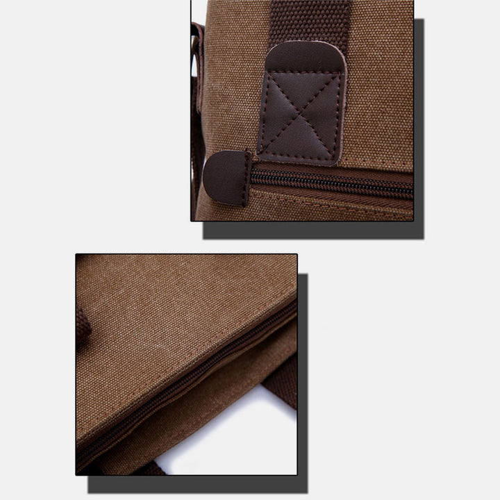 Große Handtasche aus Canvas mit großem Fassungsvermögen, Umhängetasche