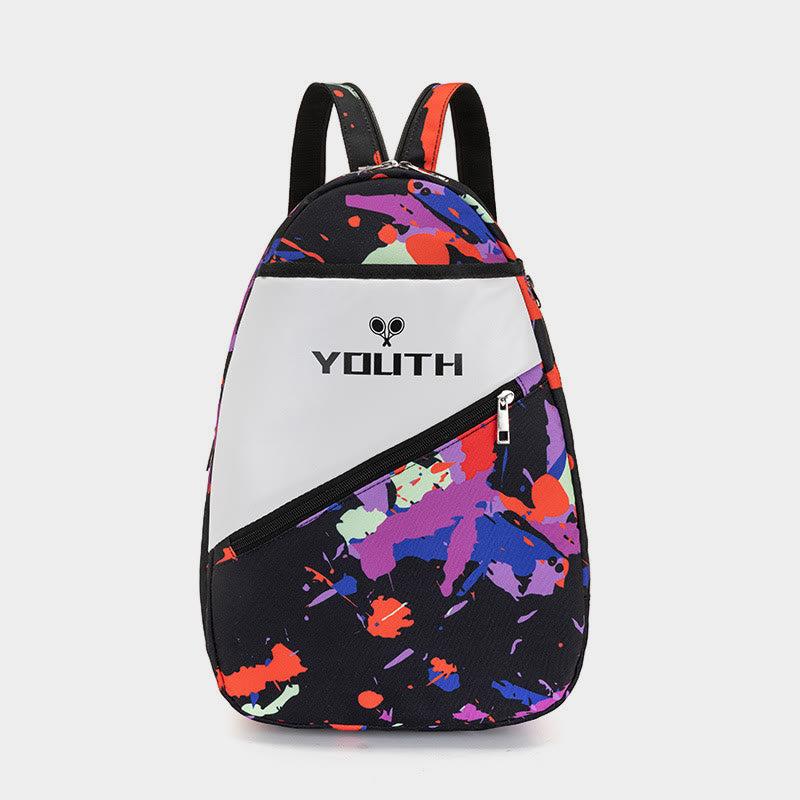 Schlägertasche für Teenager, bunt bedruckt, wasserdicht, Oxford-Sporttasche