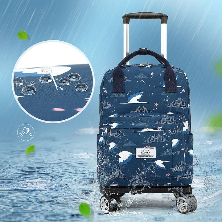 Tragetasche für die Reise, wasserdicht, Zugstangentasche, Faltrucksack