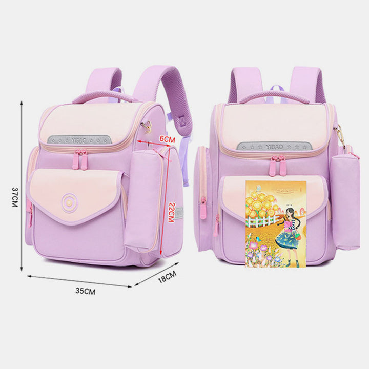 Kinderrucksack für Jungen, Grundschule, Büchertasche, Federmäppchen, Bleistiftbeutel