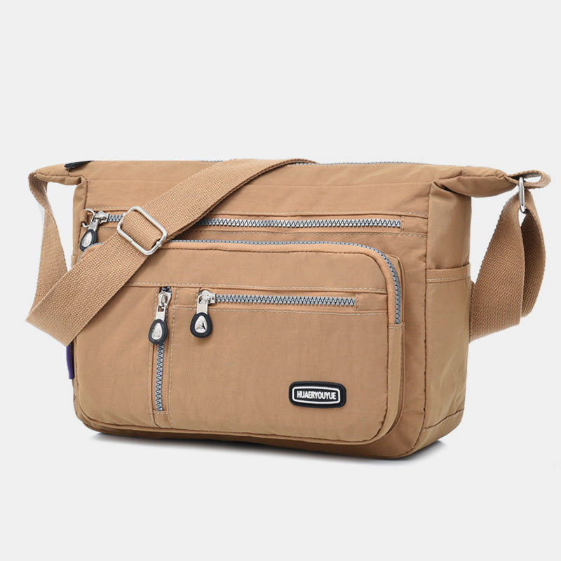 Wasserdichte, leichte, lässige Schultertasche aus Nylon für Damen