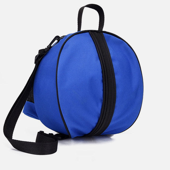 Runde Oxford-Basketball-Aufbewahrungstasche, tragbare Outdoor-Sport-Trainingstasche