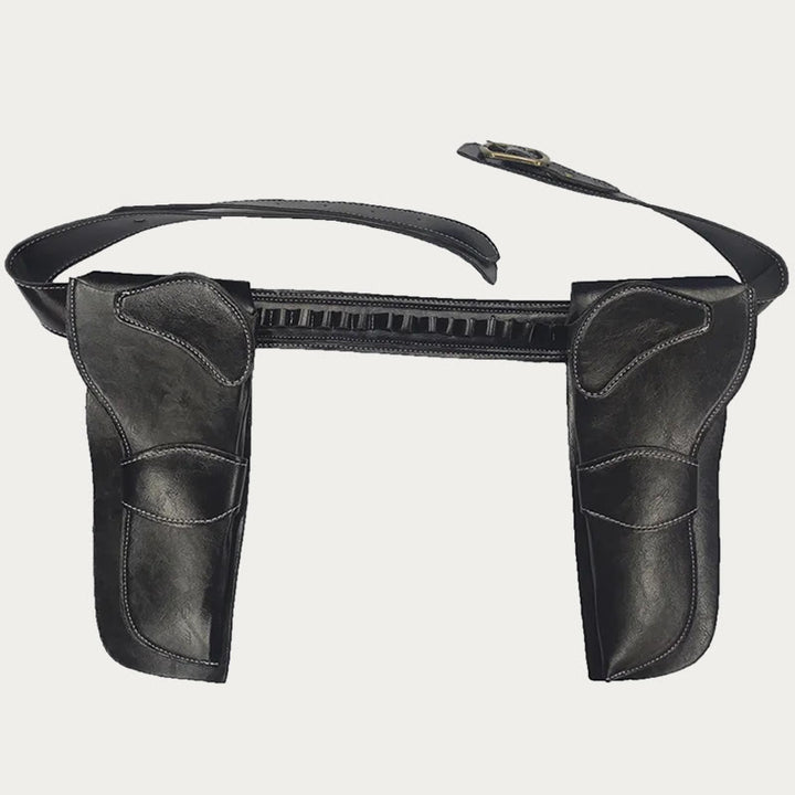 Punk-Mittelalter-Holster für Cosplay, verstellbarer Gürtel, Lederholster