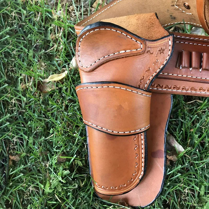 Punk-Mittelalter-Holster für Cosplay, verstellbarer Gürtel, Lederholster