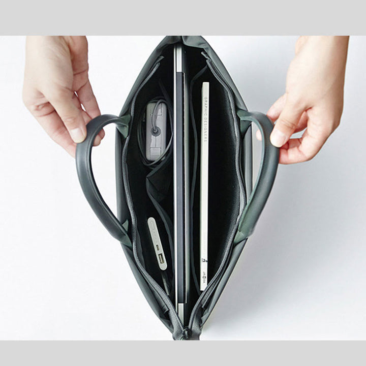 Aktentasche fürs Geschäft, große Kapazität, leichte Laptoptasche aus Nylon