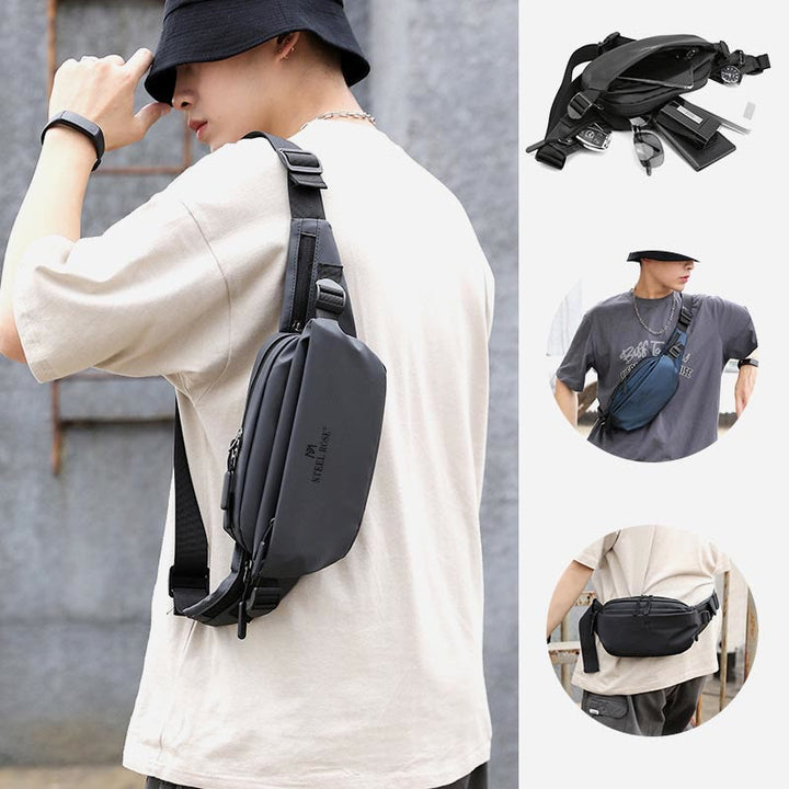 Gürteltasche für Herren, lässig, wasserdicht, für den Außenbereich
