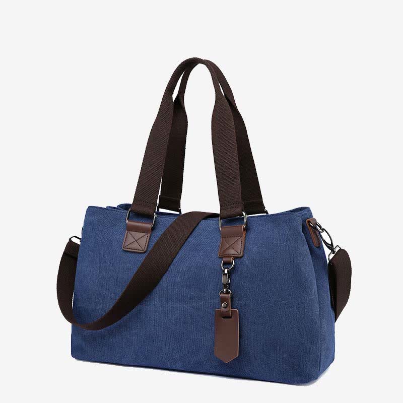 Dreifach-Canvas-Totes-Handtasche, multifunktional, lässig, Umhängetasche, Schultertasche