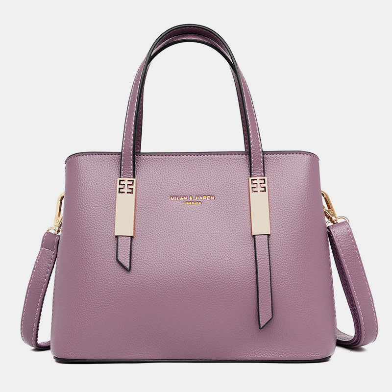 Tragetasche für Damen, mit Griff oben, große Schultertasche