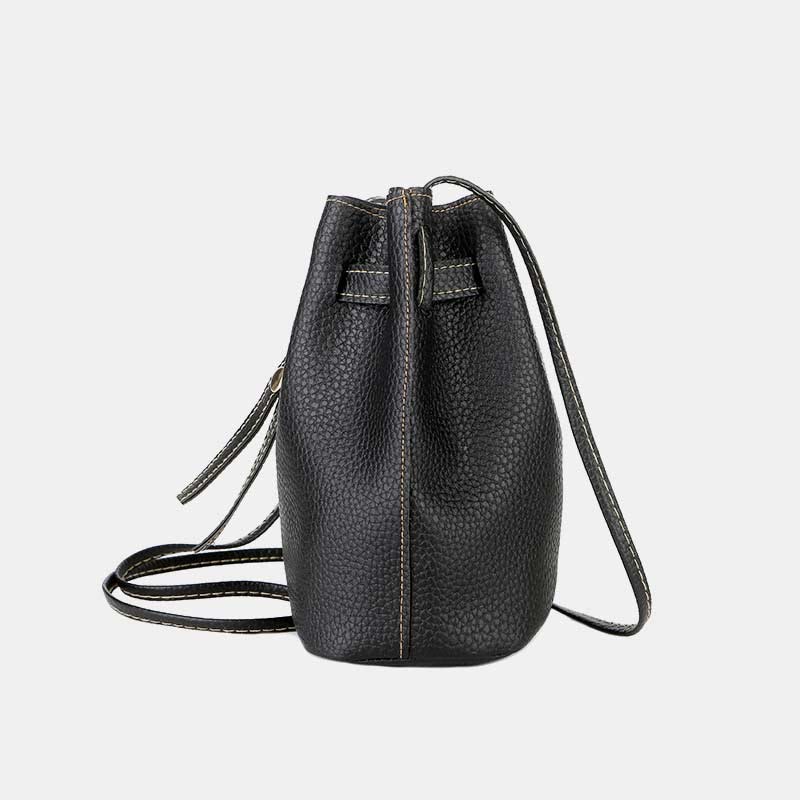 Umhängetasche für Damen aus PU-Leder, minimalistische Schultertasche für den täglichen Gebrauch