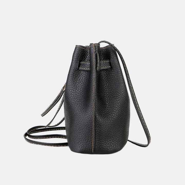 Umhängetasche für Damen aus PU-Leder, minimalistische Schultertasche für den täglichen Gebrauch
