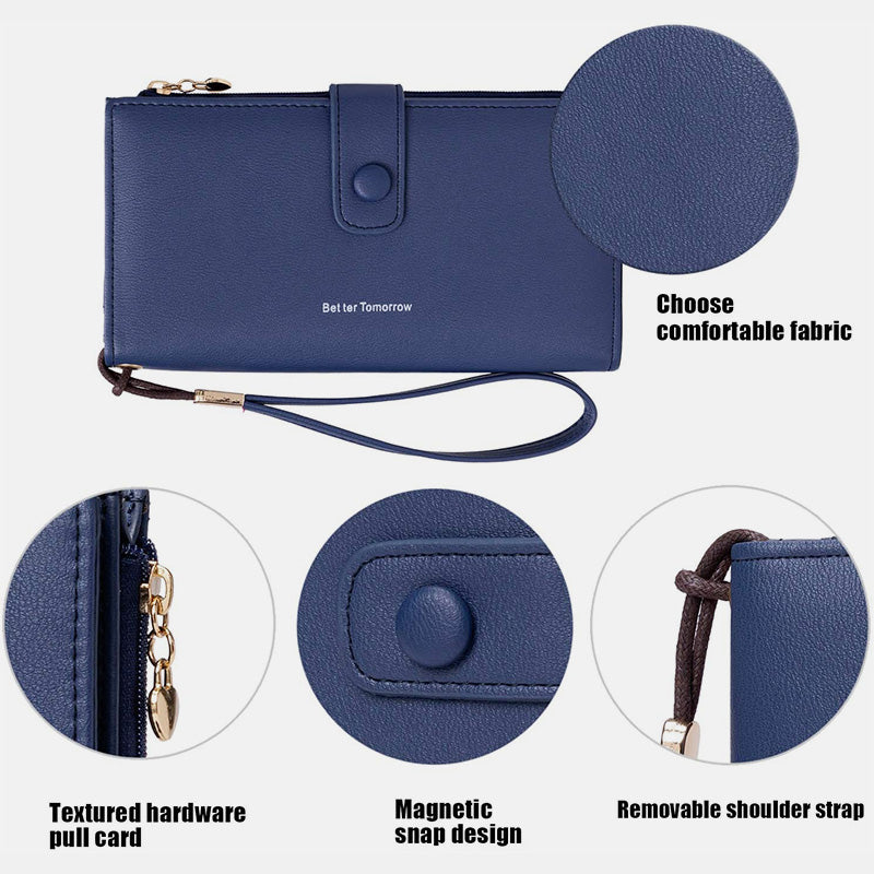 Touchscreen Große Kapazität Handy Tasche Geldbörse