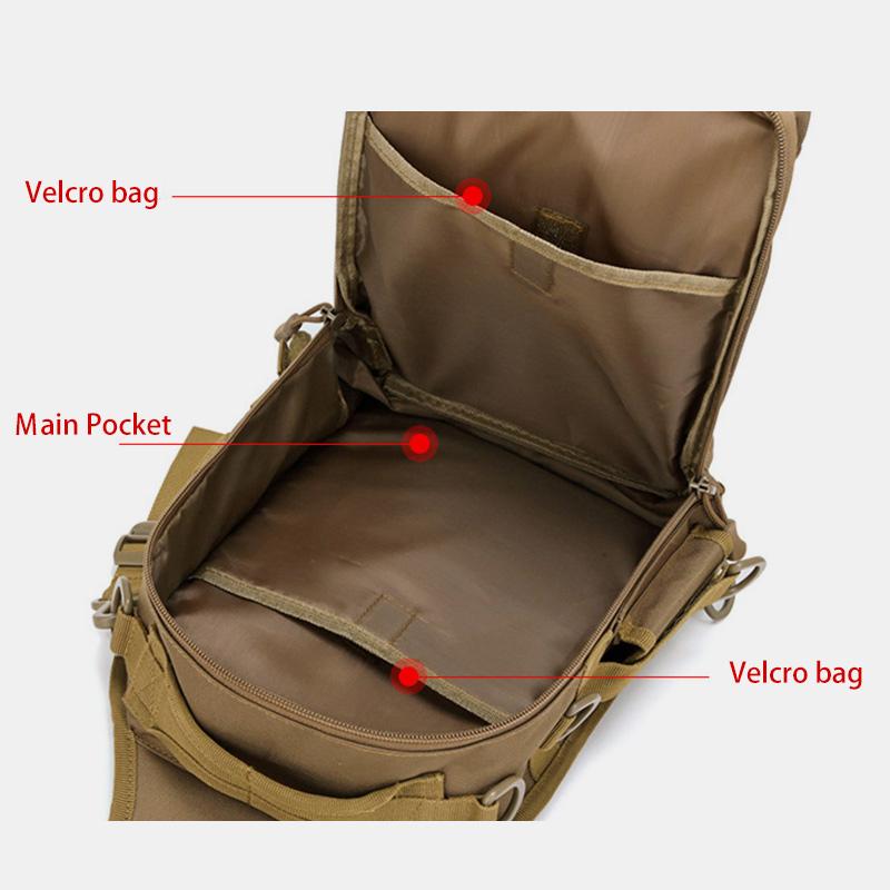 3-Wege-Verwendung Multifunktionale Camouflage Sling Bag