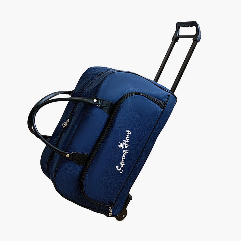 Zugstangen-Reisetasche für Männer und Frauen, leichte Bordtasche