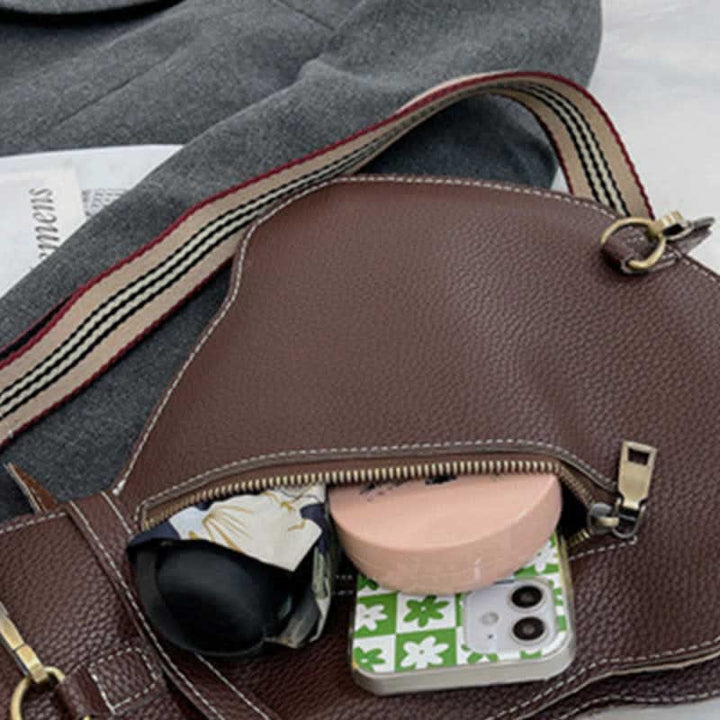 Süße Schultertasche aus PU-Leder in Katzenform für Damen