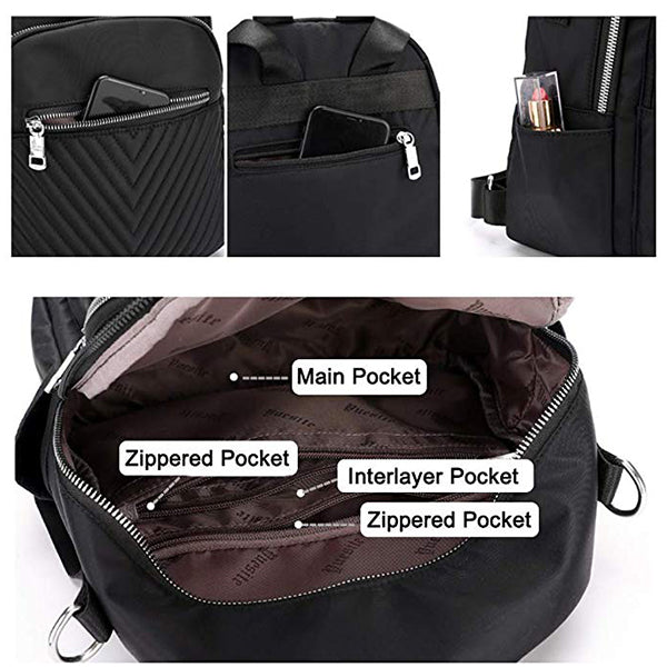 Wasserdichter Freizeitrucksack mit großem Fassungsvermögen