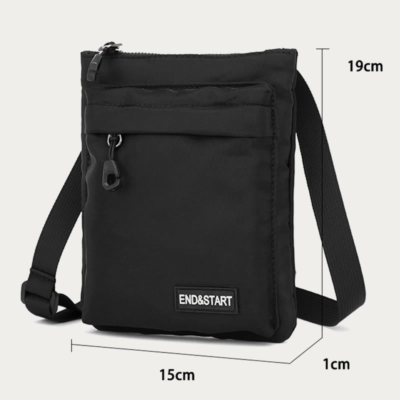 Handytasche für Herren, sportlich, klein, tragbare Umhängetasche