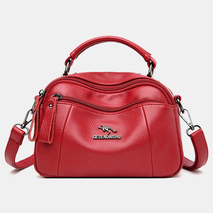 Tasche mit Griff oben für Damen, große Kapazität, einfache Umhängetasche