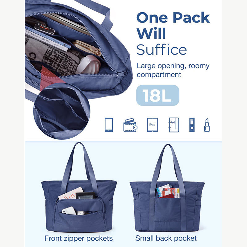 Multifunktionale One Pack Tote für Frauen Yoga Reise leichte Handtasche