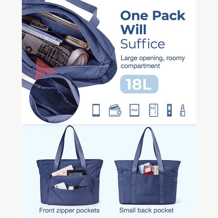 Multifunktionale One Pack Tote für Frauen Yoga Reise leichte Handtasche