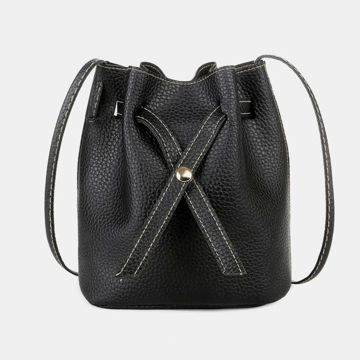 Umhängetasche für Damen aus PU-Leder, minimalistische Schultertasche für den täglichen Gebrauch
