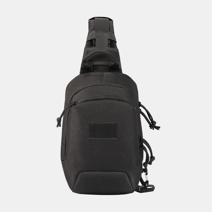 Taktische Sling-Brusttasche, kompakte Umhängetasche zum Wandern, Radfahren, Angeln, Tagesrucksack
