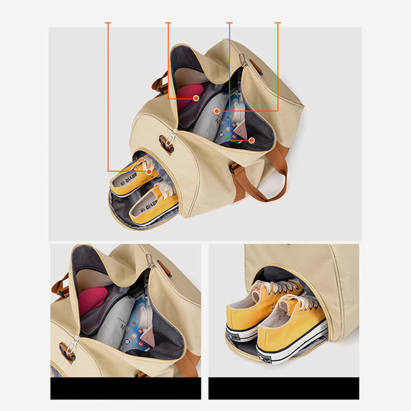 Reisetasche für die Reise, große Kapazität, tragbare Sport- und Fitnesstasche